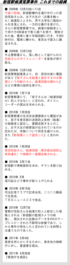 新宿駅痴漢冤罪 国賠支援のお願い 犯罪被害者家族の会 Poena